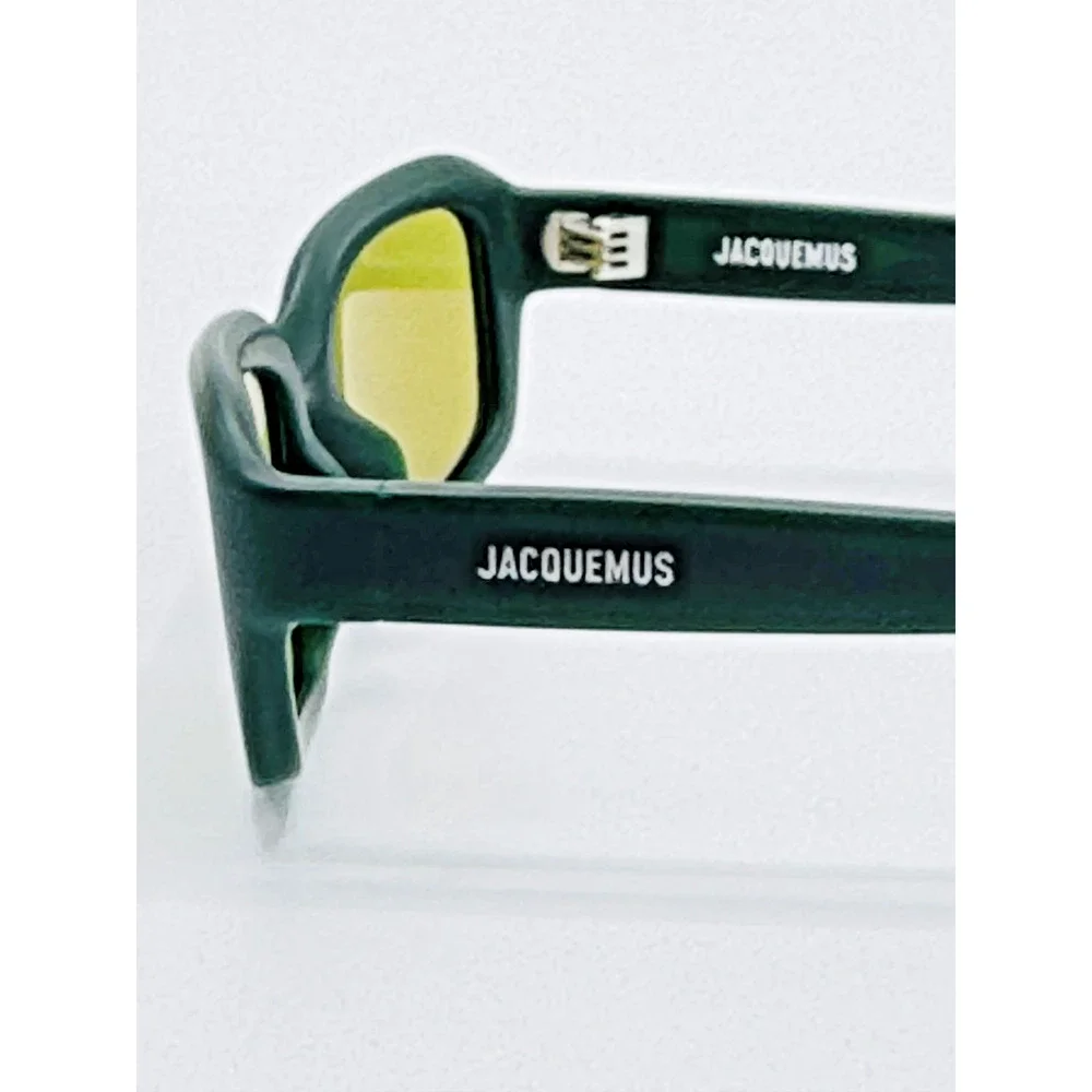 Jacquemus Sunglasses MARINO JAC64 C2 Matte Green Frame Green Lens 55-20-135 New